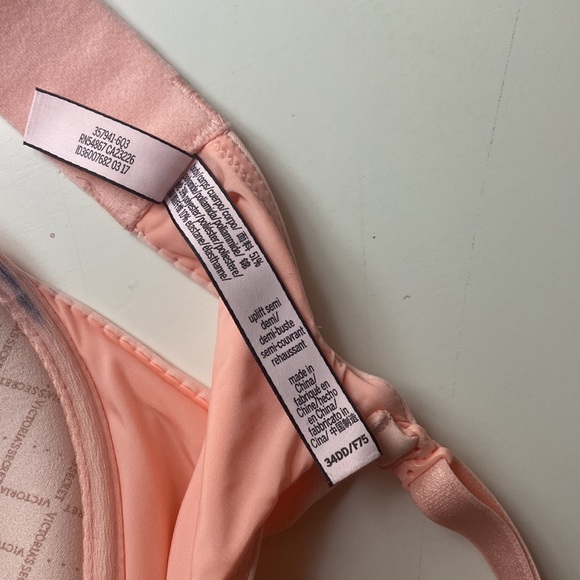 Victoria Secret uplift semi demi 34DD - push-up bra - Picture 3 of 3